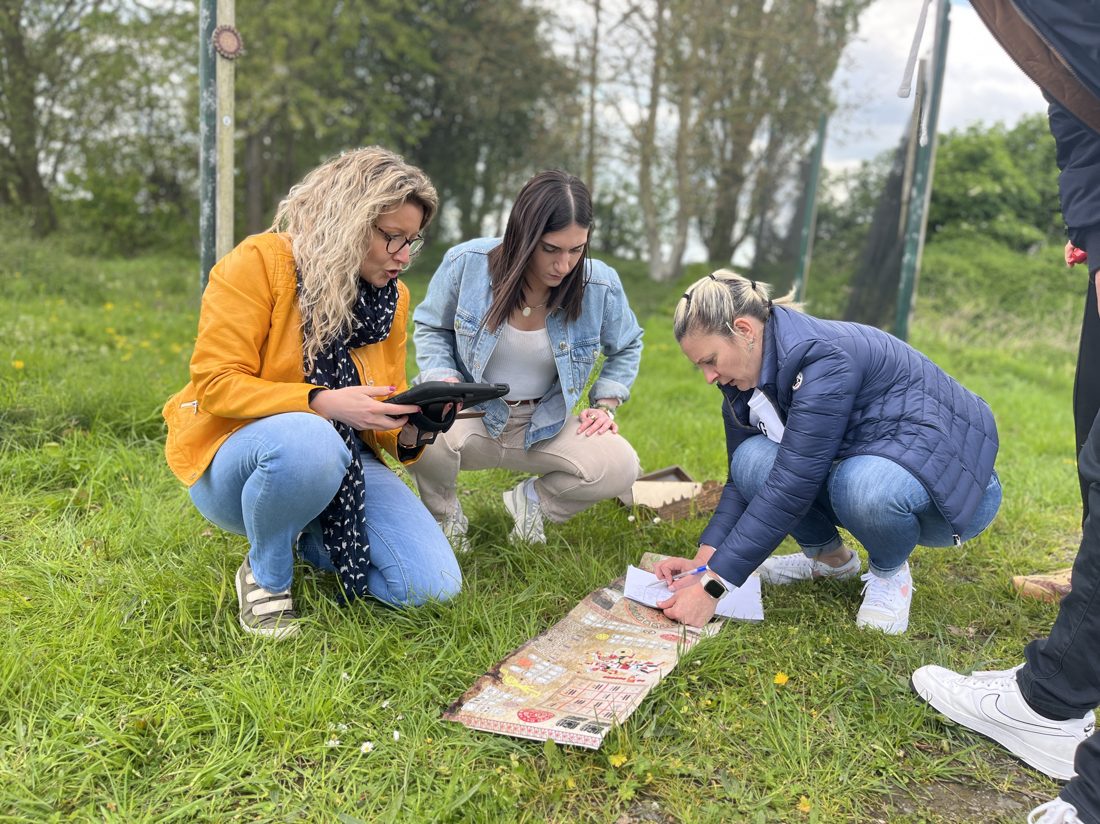 Chasse au trésor en extérieur chez Team Square